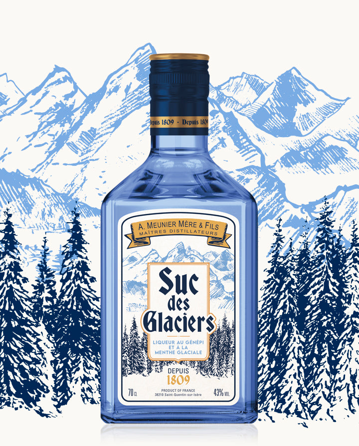 Suc des Glaciers - Liqueur de menthe